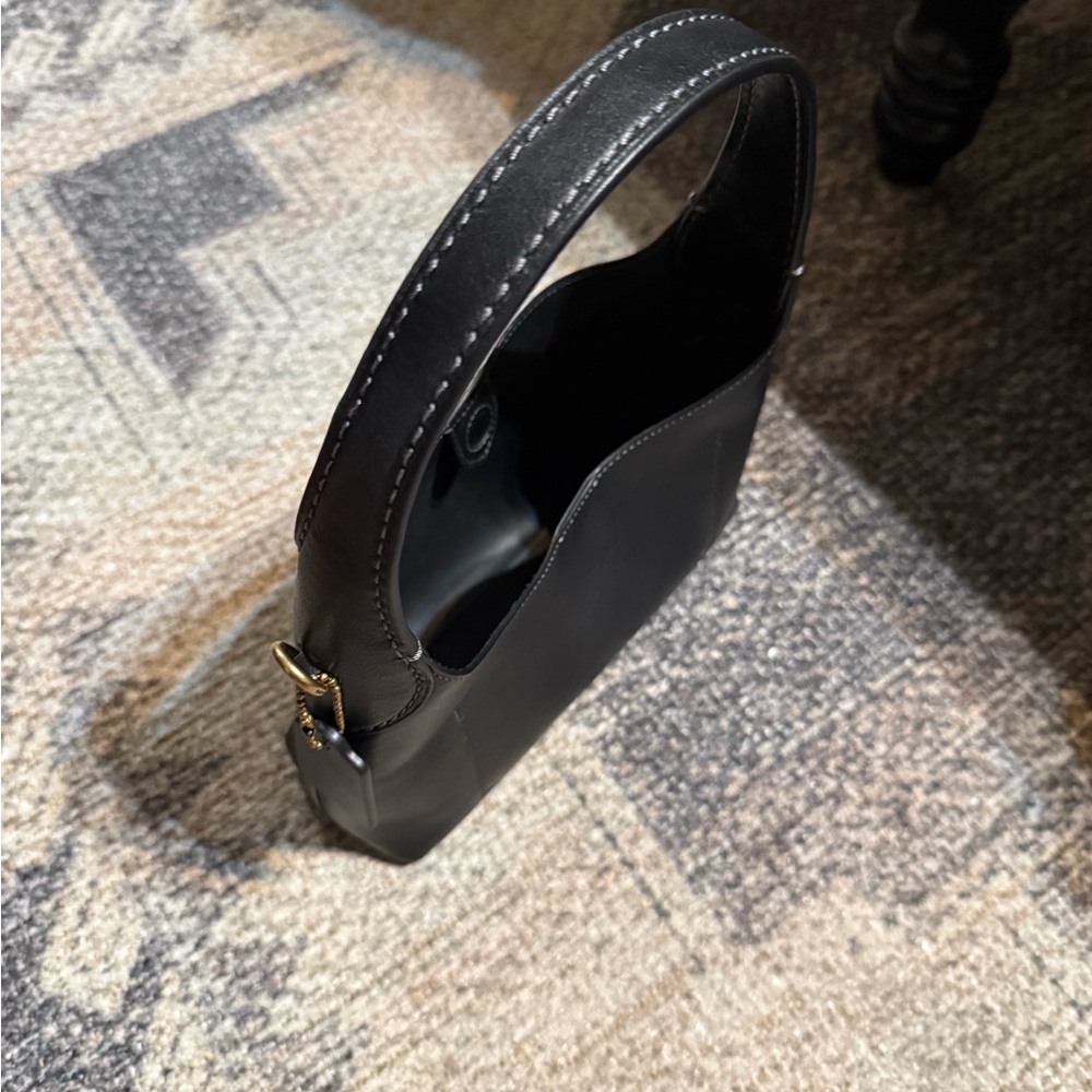 Coach Midnight Black Shoulder Bag - Picture 3 of 3